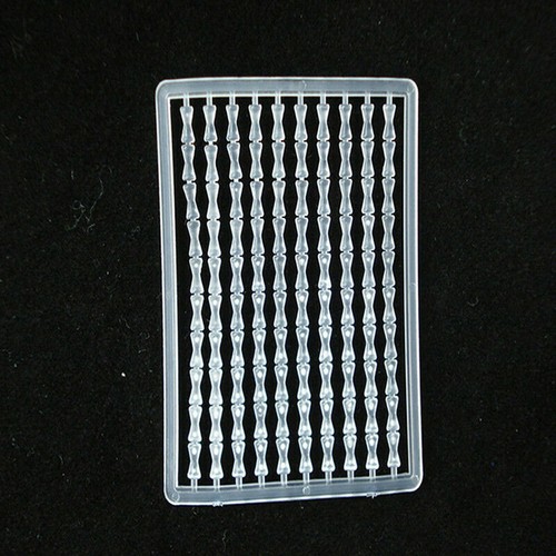 100 × Clear Hair Rig Fischen Boilie Stoppt Dumbell Bait Rig Carp Stops V4U3 E4H1