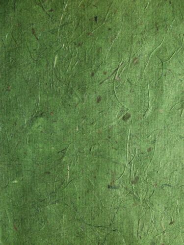 4 x A4 Sheets of Green Banana Paper Great for Cardmaking Scrapbooking