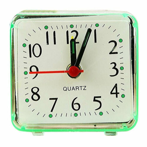 Easy To Read Alarm Clocks Time Quartz Large Number Bedside Snooze Bedroom Home