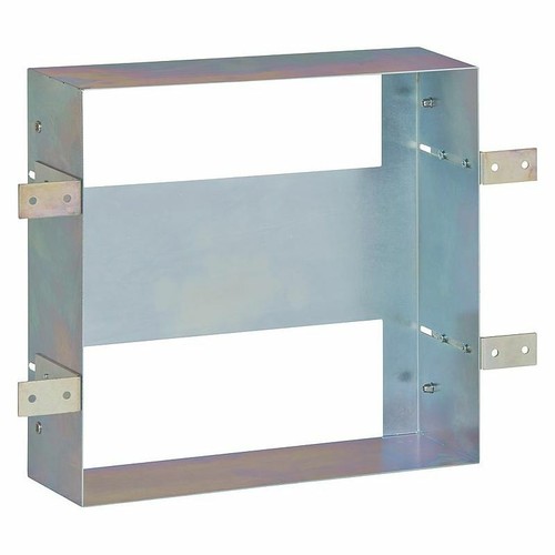 Stahl-Einbaurahmen vertikal oder horizontal montierbar BxHxT 310x600x115mm