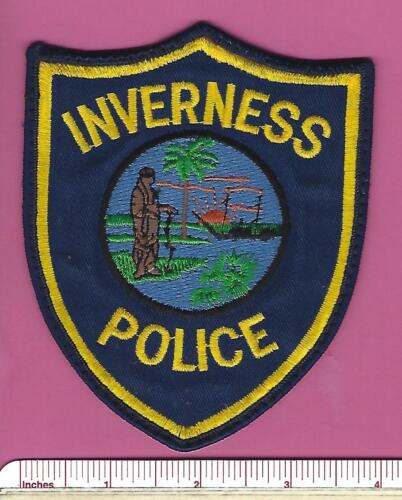 Inverness Florida FL State of Fla Law Enf Police Shoulder Patch Citrus County