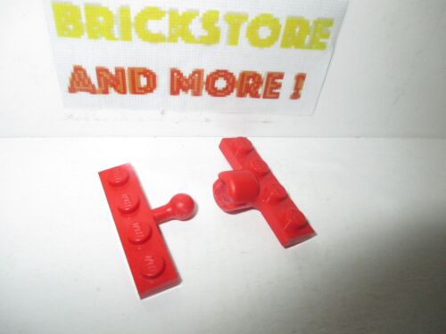 2x Plaque plate 1x4 4x1 Towball 3183 Lego 3184 red/rouge/rot 