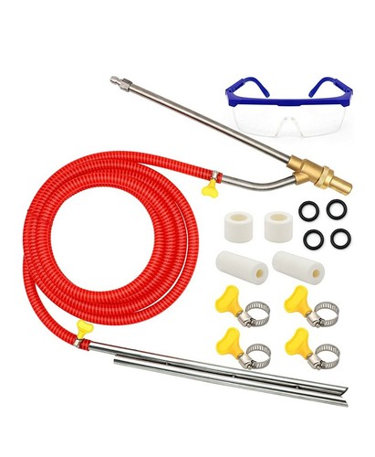 5000 PSI Wet Sandblaster Attachment with... Pressure Washer Sandblasting Kit