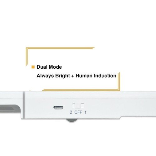 20 LED Wireless USB Rechargable PIR Kitchen Closet Under Cabinet LED Night Light