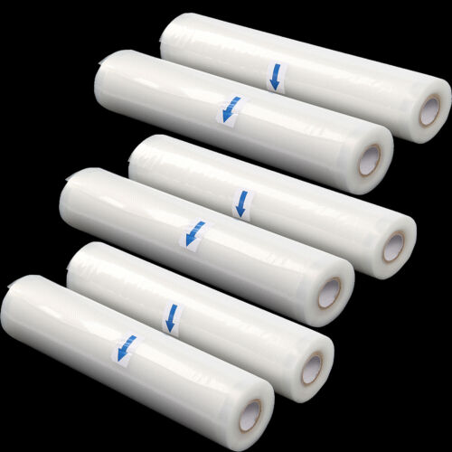 2"x11" Rolls 8 pack for Food Saver Weston. Vacuum Sealer Bags Seal a Meal 