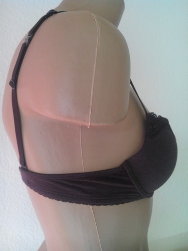 85 a B-cup xx31461 75 PUSH Up Reggiseno Spalline Regolabili Marrone Scuro Skiny tg 80