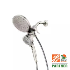 MOEN Hand Shower Showerhead Combo Kit Spot Resist 6 Spray 1.75GPM Brushed Nickel