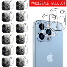 Wholesale Lot For iPhone 16/15/14/13/12 Camera Lens Protector Tempered Glass