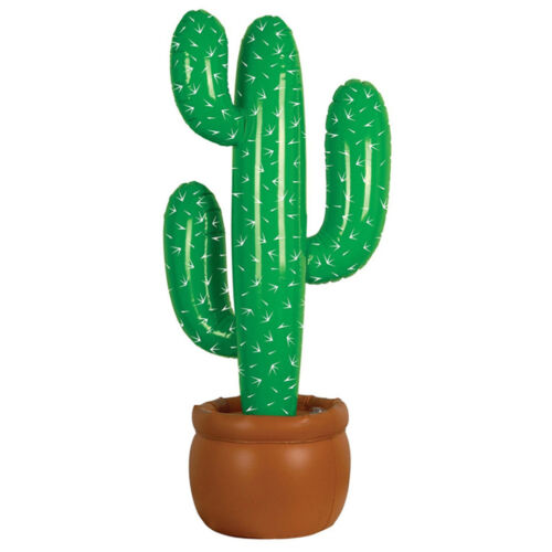 inflatable cactus fiesta party decor southwest mexican western desert old/_CH