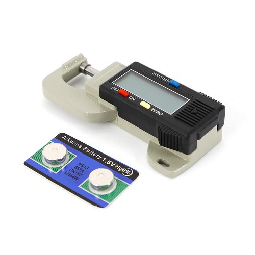 Digital LCD Micrometer 0.01 mm Electronic Thickness Gauge Depth Range:0-12.7mm