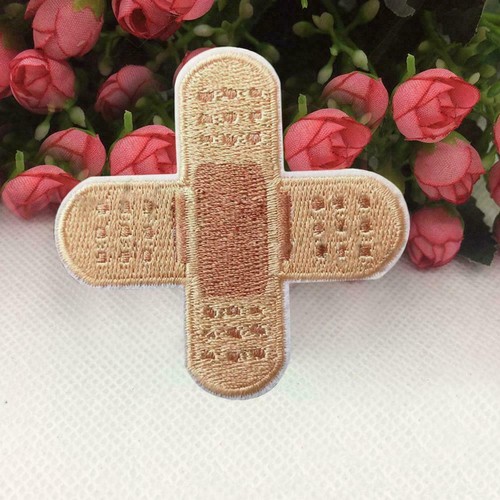 Sewing-on Badge Sticker Bekleidung Applique Pflaster Patch Stoff Aufbügeln H7W9