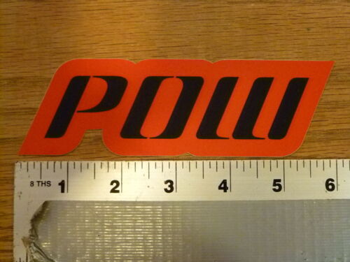 POW Gloves large Red Sticker Decal