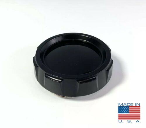Black Gas Cap w// Cable For 1965-66 Ford Mustang /& Shelby GT350 Restomod
