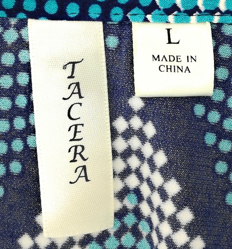 Tacera Sleeveless Dress Womens Blue with Tie Belt