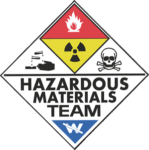 Hazardous Materials Technician Decal Sticker 100-30