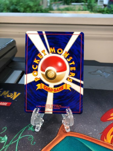 Pokemon Japanese Dark Dugtrio 051 Holo Rare Card IMMACULATE//MINT Full Swirls