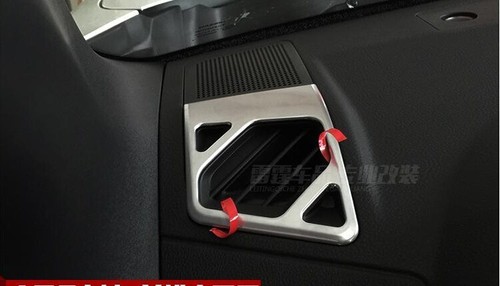 6*Matt ABS Front Air Vent Frame Cover Trim For Nissan Xtrail X-trail 2008-2013