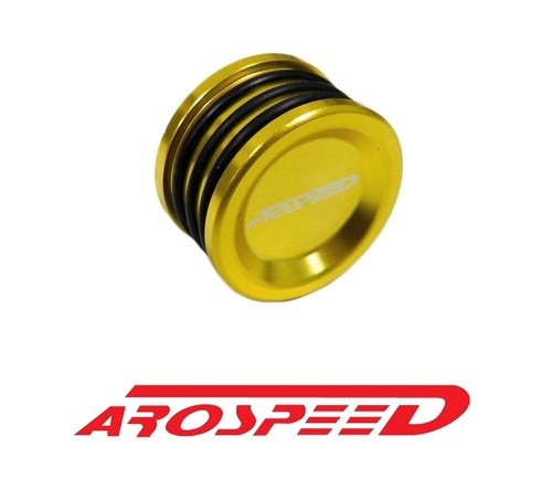 GOLD AROSPEED CNC BILLET ALUMINUM 3 O-RING RACE CAM SEAL D15 D16 B16 B18 H22