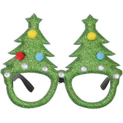 Details about  / Christmas Party Glasses Santa Snowman Adult Kids Favors Cosplay Decoration Toy