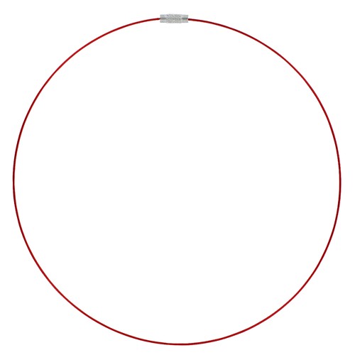 Halsreif mit Schraubverschluss Draht Reif Halsband Kette Collier
