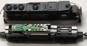 DIGITRAX DZ123Z0 DECODER FOR Z SCALE 1:220 AZL GP30 AND OTHERS