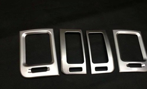6*Matt ABS Front Air Vent Frame Cover Trim For Nissan Xtrail X-trail 2008-2013