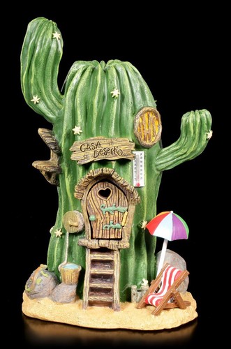 Elfi CACTUS casa-casa desertio-fantasy fata casa giardino wohndeko