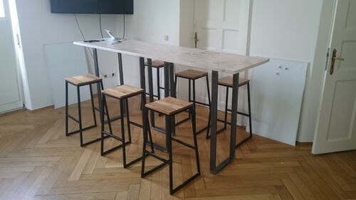 DIY Bar Bistro Table Table Frame Table Legs Runners Frame Table Steel80x40 MM