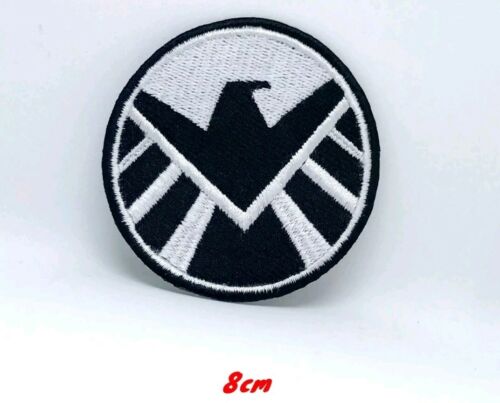 Shield Comic  Marvel Iron or Sew on Embroidered Patch #245 