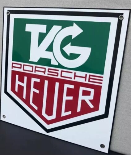 Heuer Racing Advertising Garage Sign 