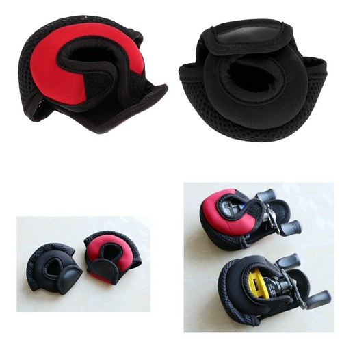 Fishing Reel Cover Fishing Reel Pouch Spinning Reel Bag Protective Case Red