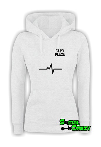 CAPO PLAZA Felpa con Cappuccio DONNA