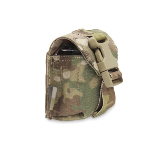 ELITE OPS GEN 2 SINGLE MOLLE FRAG GRENADE POUCH AN PRC 152 BATTERY POUCH