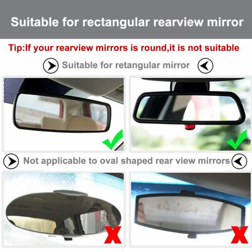 Details about  / Universal Car Rear View Mirror Mount Stand Phone Holder Cradle For Cell Phone US