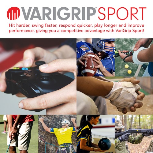 2 VariGrip Sport PRO Adjustable Grip Exercisers w// FREE FiddlLink Agility Tool