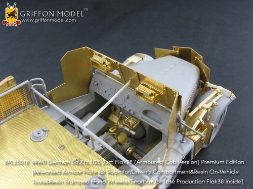 Griffon BPL35018 1//35 Sd.Kfz.10//5 2cm Flak 38 Premium Edition Etching Parts