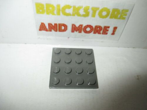 Lego Plate Plaque 4x4 3031 Old Dark gray/gris/grau Choose Quantity 