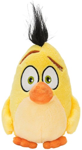 Angry Birds 4 Inch Soft Plush Bird Bomb Black Red Chuck Doll 3 Toy Pet Stuffed