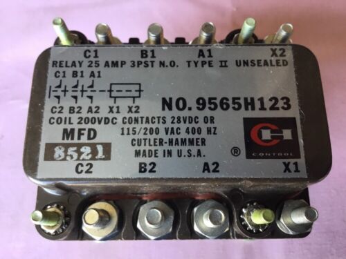 Details about  / Safran Electrical Relay 9565H123