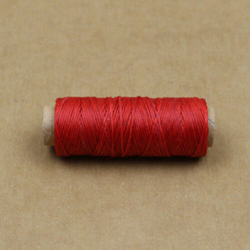 50M Leather Sewing Flat Waxed Thread Wax String Hand Stitching Craft 150D 