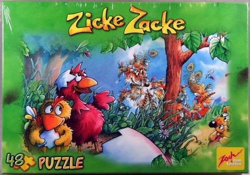 Zicke Zacke Puzzle 48 Teile 24x18cm Puzzles Spielzeug