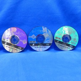 SEGA SATURN SOUL HACKERS T14420G 3x3 EYES T21301G FROM JAPAN YOKOHAMA!