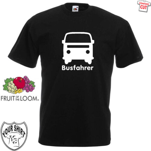Busfahrer T4 T-Shirt S-5XL Kult Bulli T1 T2 T3 T4 T5 