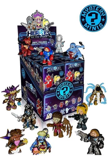 Heroes of the Storm Mini-Figure Display Case Of 12 Funko 059279