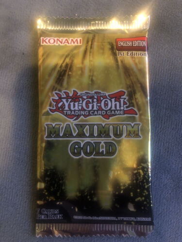 1/20 NEW DISPLAY BOX MAXIMUM GOLD BOOSTER PACKFACTORY SEALED. Details about   YuGiOh 