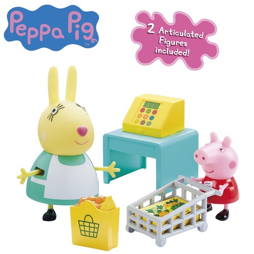 Peppa Pig 06952 Peppa/'s Shopping Trip Playset