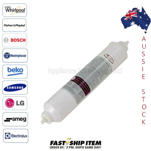 External Fridge Water Filter Suit Samsung LG Electrolux Westinghouse Bosch Smeg