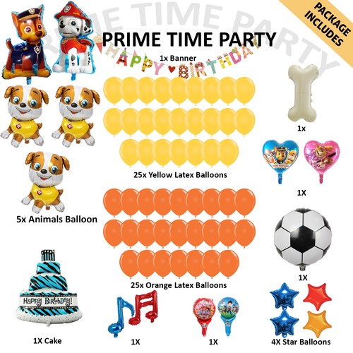 Details about / Paw Patrol Party Decorations Paw Patrol Balloons Paw Patrol Birthday Decorations