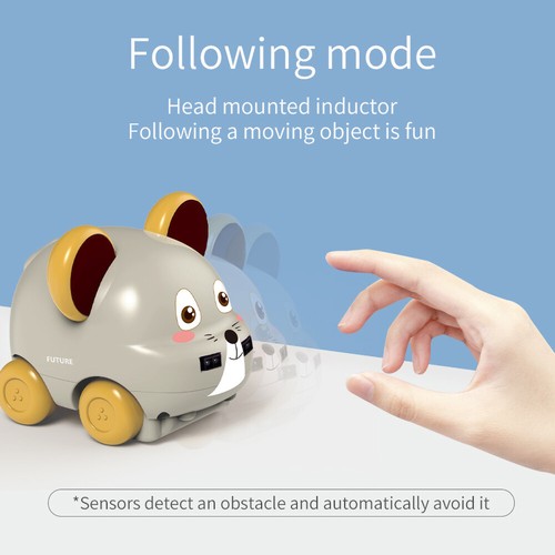 Cartoon Animal Car Hand Control Induction Following RC Car Gesture Sensor G8H0