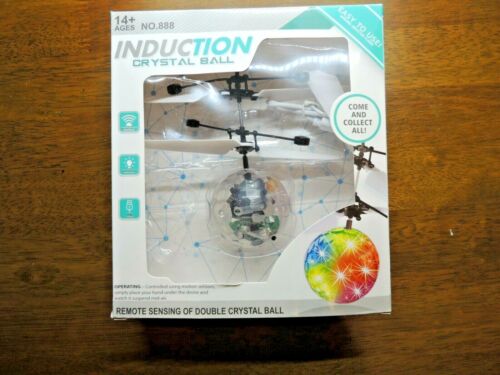 Flying Whirly Ball Planet No 888 RC Infrared Induction Drone LED Flash Toy 
